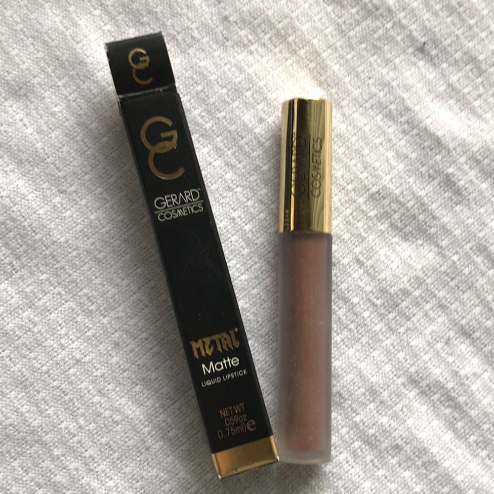 Gerard Cosmetics Metal Matte Lipstick: Double Shot